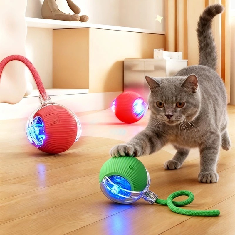 Bolinha Inteligente com Movimento Automático e Luz LED USB